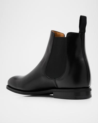 Neiman Marcus Black Leather Men\'s Boots Bally Men main image 4