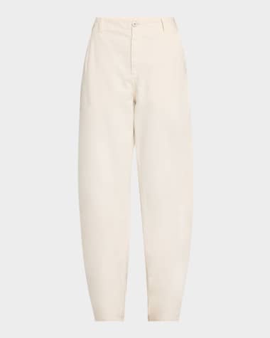 Brunello Cucinelli Authentic Curved Leg Garment Dyed Jeans