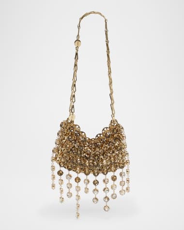 Rabanne Sac a Main Disc Gradient Strass Shoulder Bag