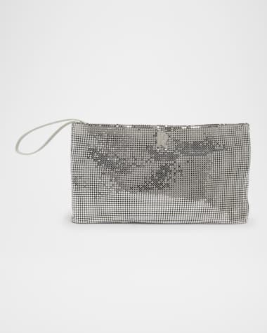 Rabanne Mesh Pochette Wristlet
