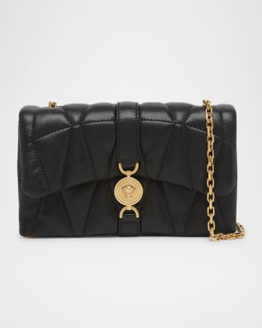 Versace Medusa 95 Mini Quilted Leather Shoulder Bag