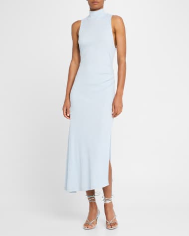 V-Neck Hardware One-Piece Swimsuit