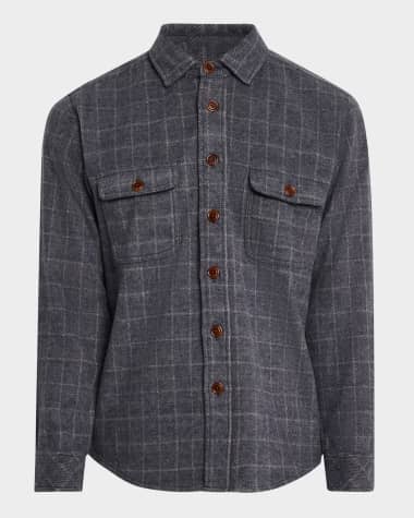 Rails Men's Alder Check Flannel Button-Down Shirt