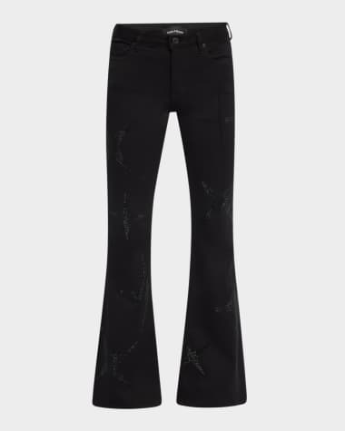 PURPLE Star Flare Jeans