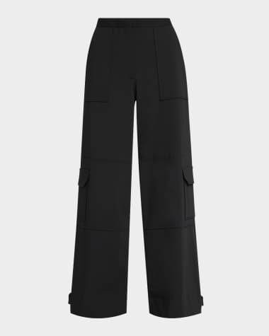 Ganni Twill Suiting Cargo Pants