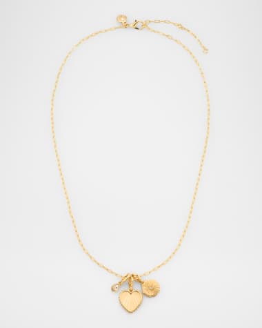 BaubleBar Cluster Charm Necklace