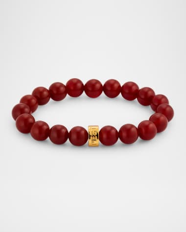 NEST Jewelry Carnelian Stretch Bracelet