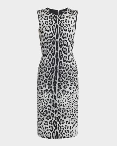 Dolce&Gabbana Printed Charmeuse Dress