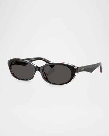 Burberry BE4447D Oval Sunglasses