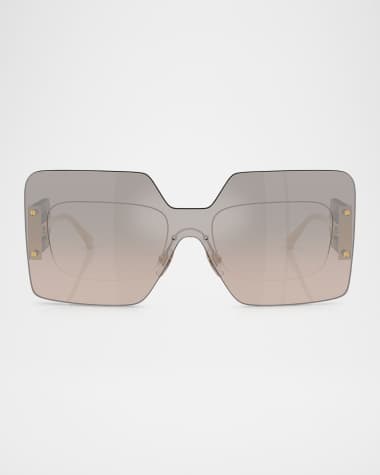 Versace 0VE2277 Rimless Square Sunglasses