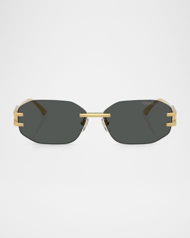 Versace VE2274 Oval Metal Sunglasses