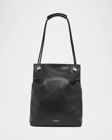 Loewe Men's Pebble Leather Hobo Bag