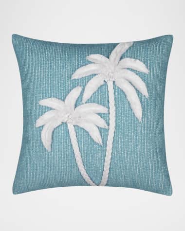 Elaine Smith Escape Indoor/Outdoor Pillow, 22" Square