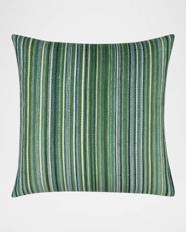 Elaine Smith Lush Velvet Pillow, 20" Square