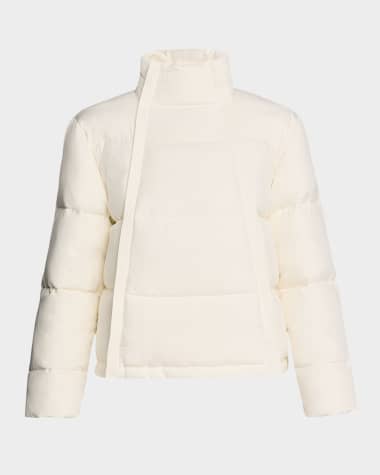 Loro Piana Sebastian Japon Silk Padded Puffer