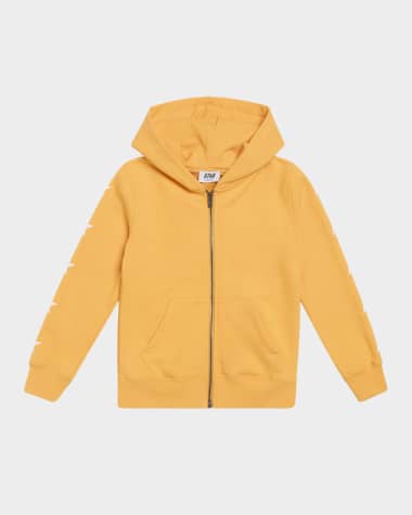 Golden Goose Boy's Star Zip Up Hoodie, Size 4-12
