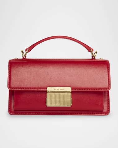 Golden Goose Venezia Small Palmellato Leather Crossbody Bag