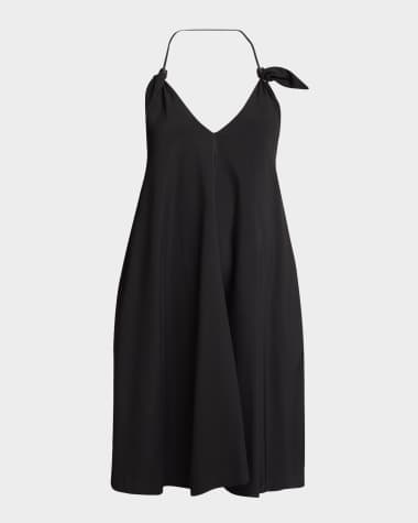ワンピース Loewe Knot Dress LOEWE Asymmetric knotted jersey midi dress | NET-A-PORTER
