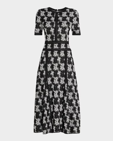 Misook Fit-&-Flare Midi Dress - Modern Fit
