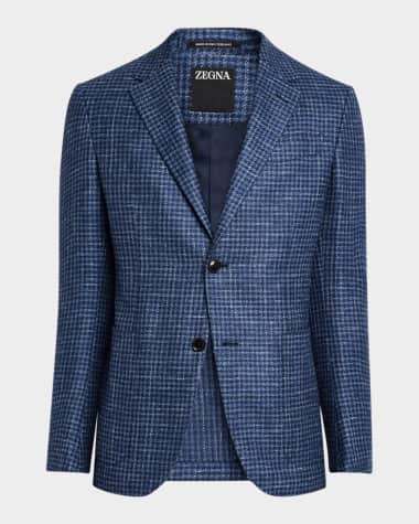 ZEGNA Men's Houndstooth Sport Coat