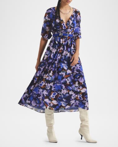 Derek Lam 10 Crosby Katie Floral Maxi Dress