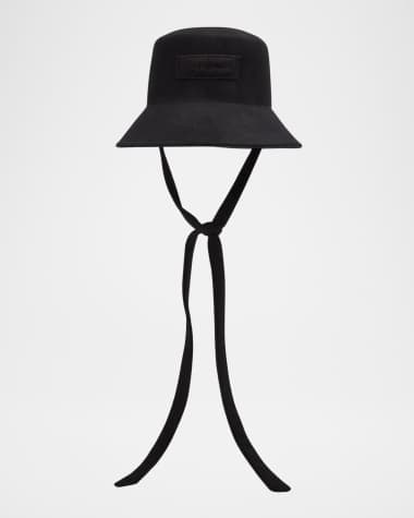 Eugenia Kim Jonah Logo Patch Wool Bucket Hat
