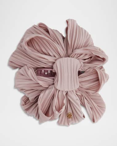 Lele Sadoughi Rita Oversized Ribbon Jaw Clip