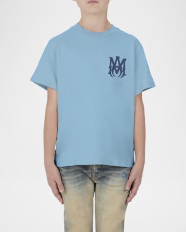 Amiri Kid's MA Logo Short-Sleeve T-Shirt, Size 4-12