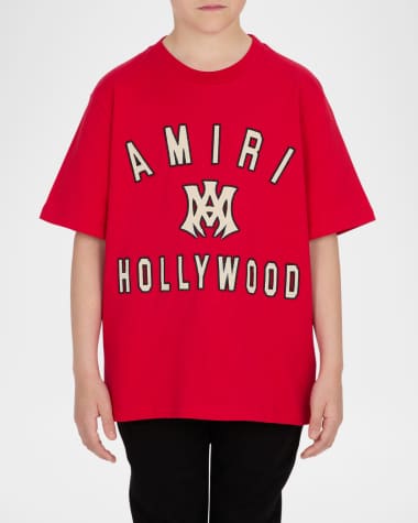 Amiri Kid's MA Hollywood Short-Sleeve T-Shirt, Size 4-12