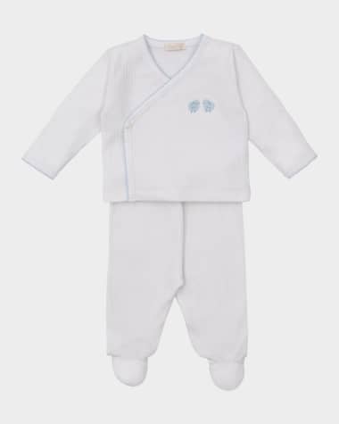 Kissy Kissy Boy's Premier Baa Baa Baby Sheep Two-Piece Set, Size Newborn-6M