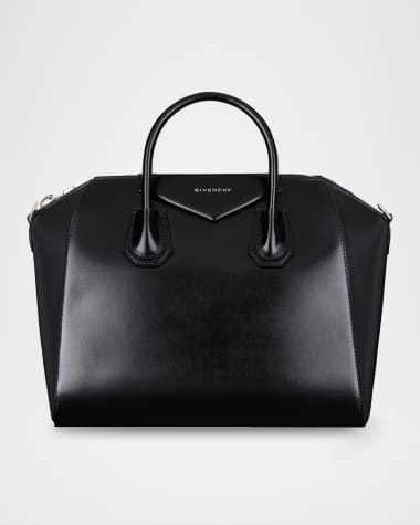 Givenchy Antigona Medium Top-Handle Bag in Box Leather