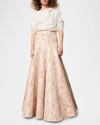 Figue Hayden Metallic Turmpet Ball Skirt