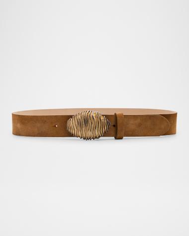 green brown dress The Black Tux Belt In Brown | Size: 36