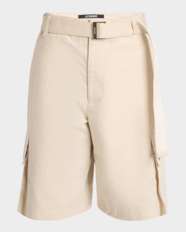 Jacquemus Men's Cargo Bermuda Shorts