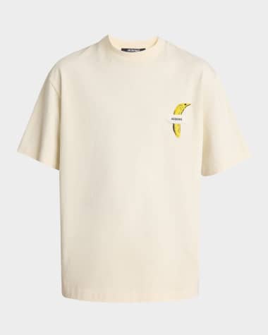 Jacquemus Men's Banana Logo T-Shirt