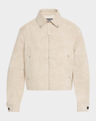 Jacquemus Men's de-Nimes Workwear Denim Jacket