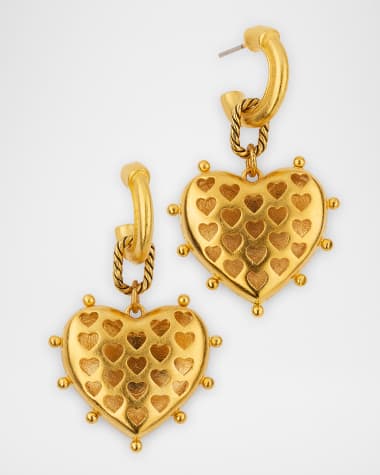 Elizabeth Cole Darlene Huggie Earrings