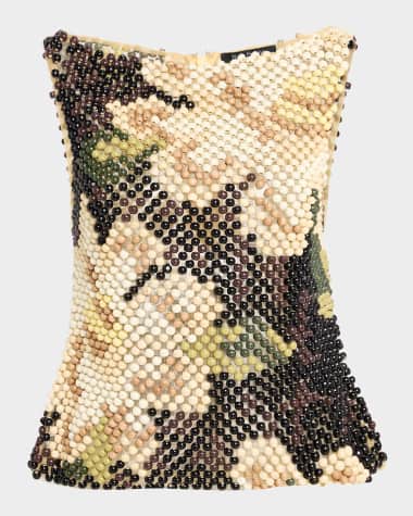 Wynn Hamlyn Floral Wooden Bead Top