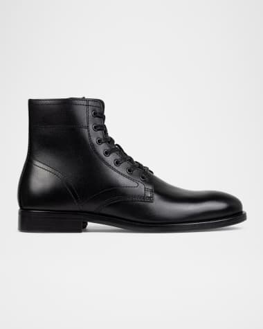 Donald Pliner Men's Pete Leather Lace-Up Boots