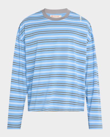Marni Men's Oversized Striped T-Shirt