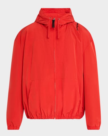 Marni Men's Hooded Nylon Jacket