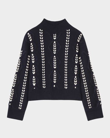 Rails Tori Ribbed Wool-Blend Sweater