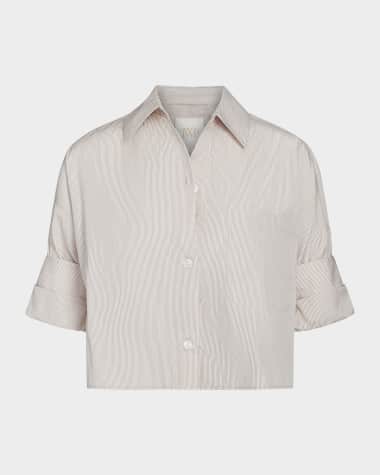 TWP Next Ex Striped Button-Front Shirt