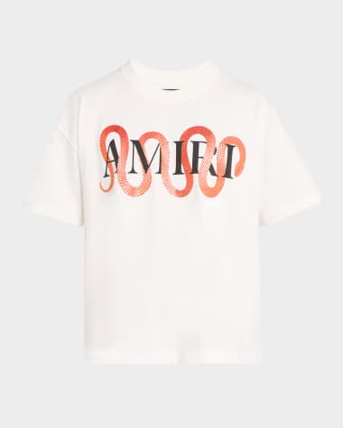 Amiri Men's Snake Logo T-Shirt