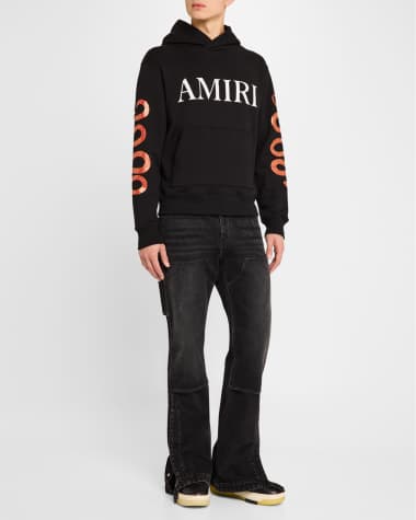 Amiri Men's Snake Logo Hoodie