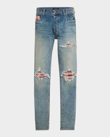 Amiri Men's MA Quad Plaid MX1 Jeans