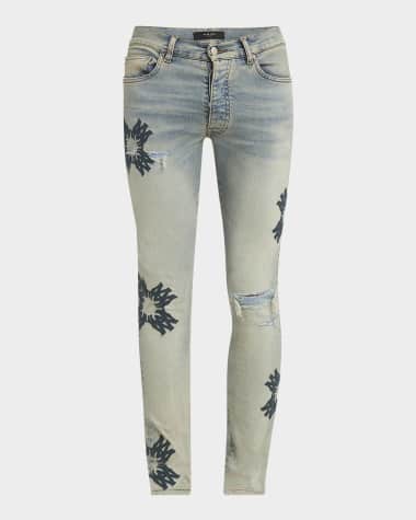 Amiri Men's MA Quad Applique Skinny Jeans