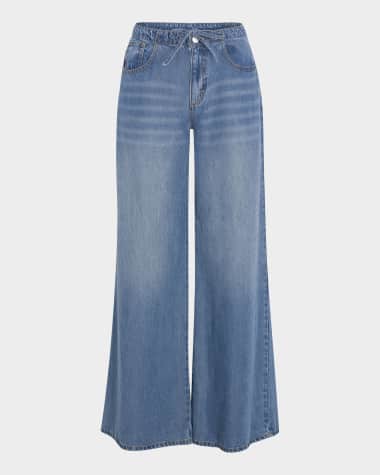 Splendid Lounge Denim Wide-Leg Pants