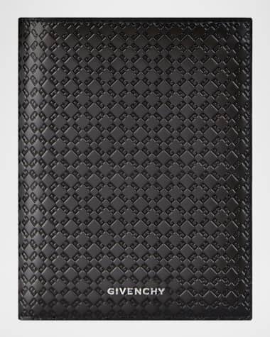 Givenchy Men's Monogram 72 Leather Card Holder