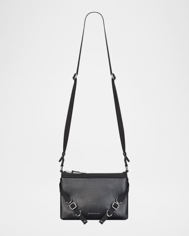 Givenchy Men's Voyou Skinny Leather and Nylon Crossbody Bag